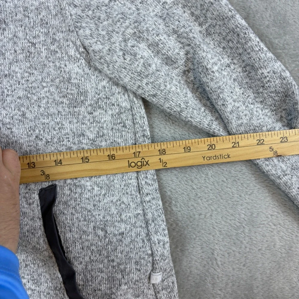 Lululemon Jacket Women 2 Radiant Jacket Full Zip‎ Sweater Knit Grey Fleece
